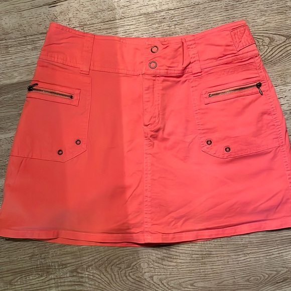 Fashion Bug Skirts Vintage Fashion Bug Coral Skort Size 8 Poshmark